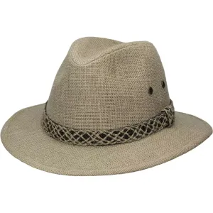 Dorfman Pacific Marsing - Hemp Straw Outback Fedora Hat