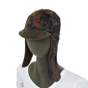 German Army - Flecktarn Camo Cold Weather Hat - Grade 1