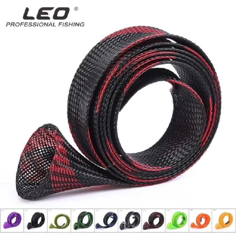 1.7m Lightweight Mesh Tube Telescopic Fishing Rod Bag Protector  Fishing Tackle Accessories Protection Fishing Rod Cover Bag