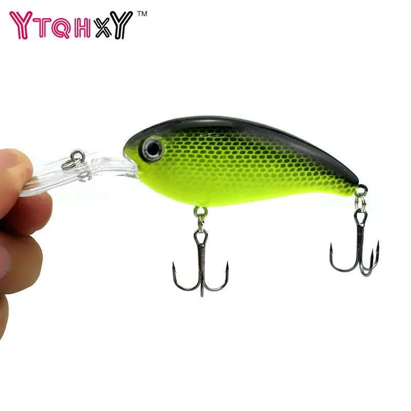 1pcs Crank Fishing Lure Hard Swimbait Pesca 10 Colors Wobbler Isca Artificial 14g 10cm Crankbaits Fishing wobblers WQ195