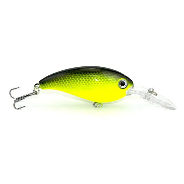 1pcs Crank Fishing Lure Hard Swimbait Pesca 10 Colors Wobbler Isca Artificial 14g 10cm Crankbaits Fishing wobblers WQ195