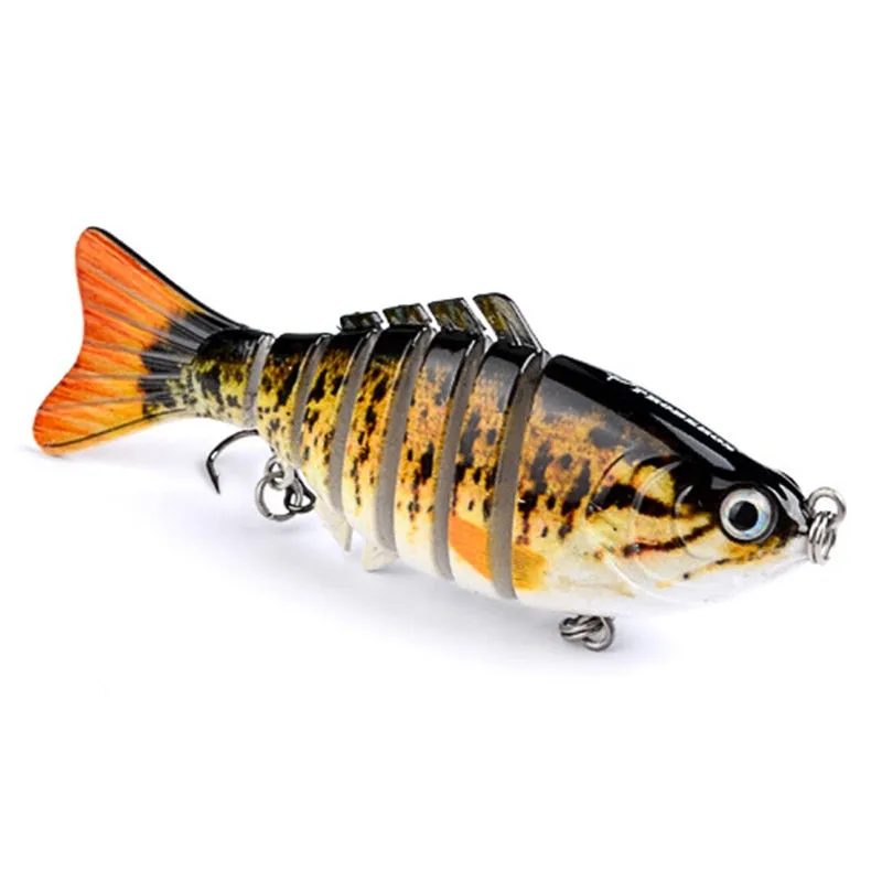 1PCS Wobblers Fishing Lures Multi-section Hard Bait 100mm15g Artificial Bait Minnow Crankbait Jig Perch Carp Fishing tackle Lure