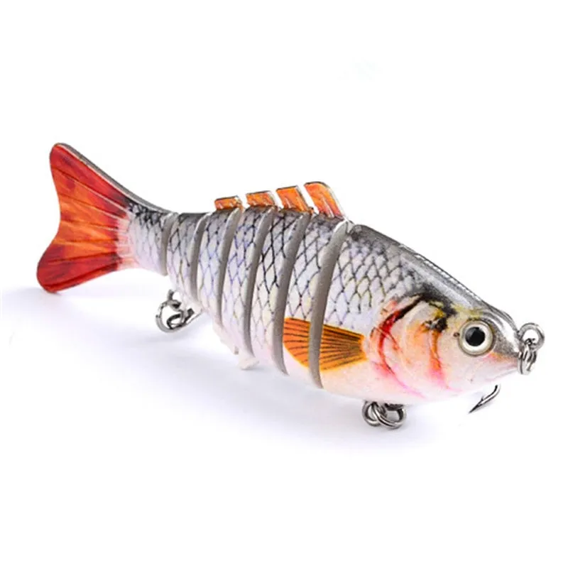 1PCS Wobblers Fishing Lures Multi-section Hard Bait 100mm15g Artificial Bait Minnow Crankbait Jig Perch Carp Fishing tackle Lure