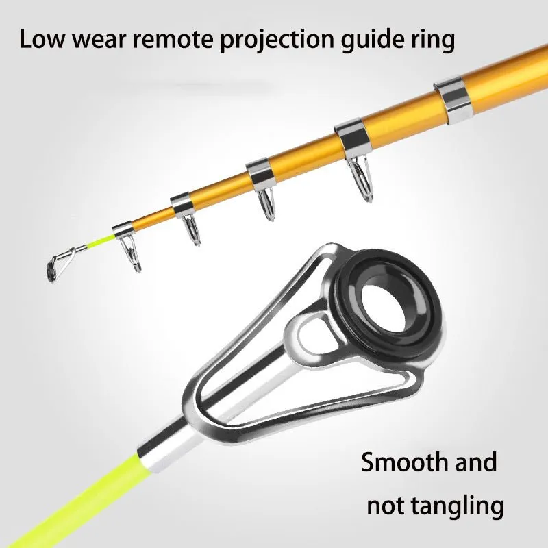 2.1M Sea Pole Soft Bait Fish Hook Fishing Combo Set