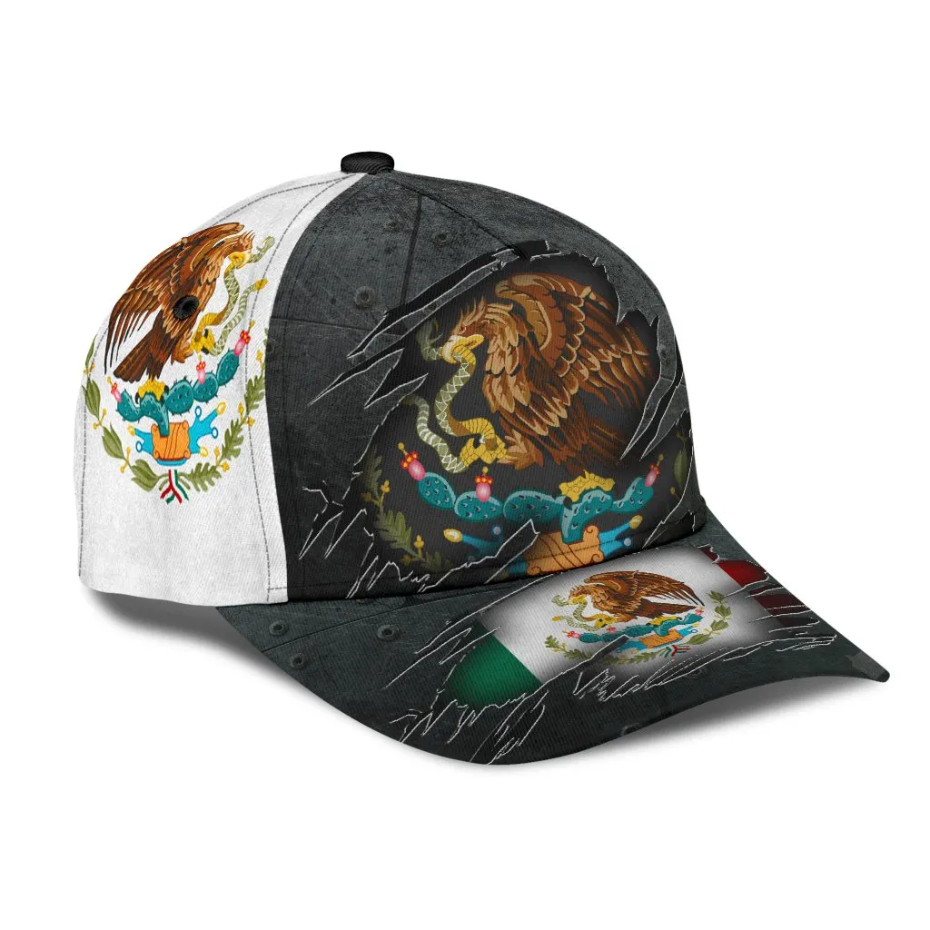 3D All Over Printed Mexican Hat Cap For Men And Women, Mexico Printed Hat Cap, Mexico Hat Baseball