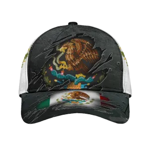 3D All Over Printed Mexican Hat Cap For Men And Women, Mexico Printed Hat Cap, Mexico Hat Baseball