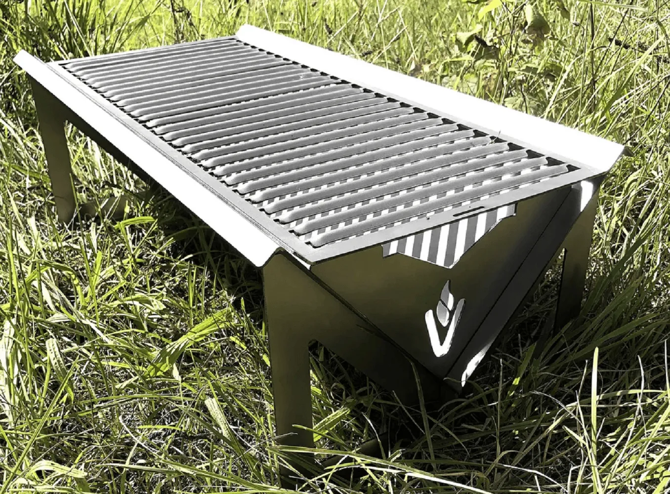 BBQ Grill Fire Pit (Portable & Flat Pack)