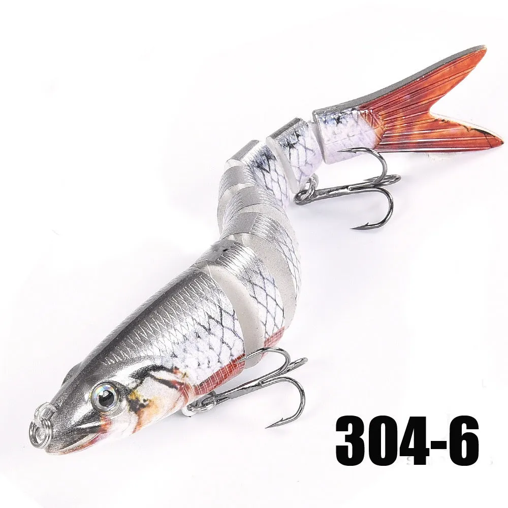 Bionic MultiJointed Swimbait Crank Bait for Trout and Bass Fishing