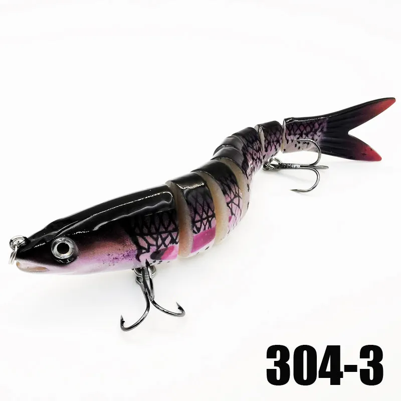 Bionic MultiJointed Swimbait Crank Bait for Trout and Bass Fishing