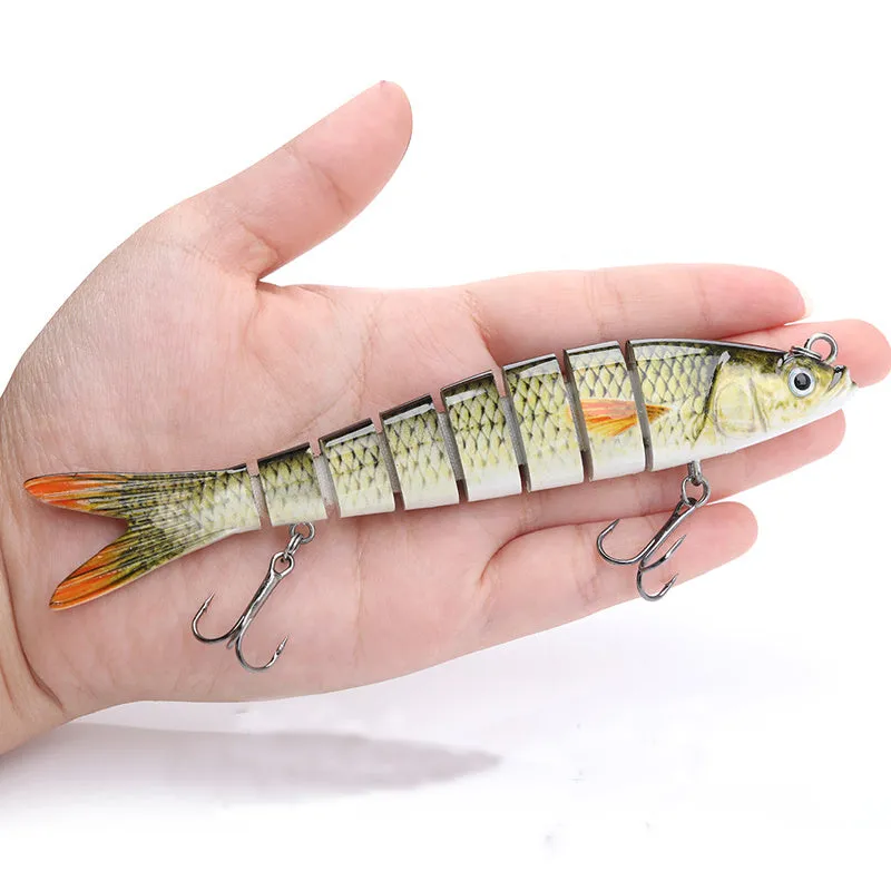 Bionic MultiJointed Swimbait Crank Bait for Trout and Bass Fishing