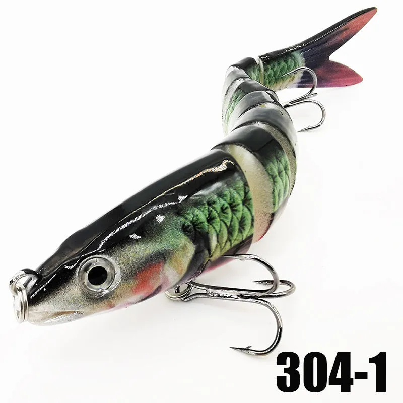 Bionic MultiJointed Swimbait Crank Bait for Trout and Bass Fishing