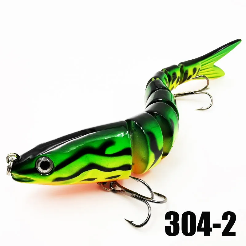 Bionic MultiJointed Swimbait Crank Bait for Trout and Bass Fishing