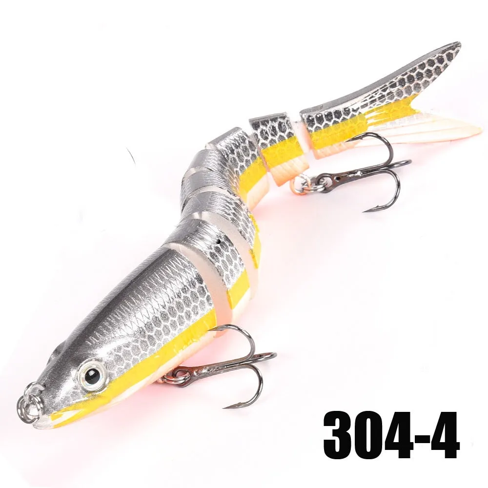 Bionic MultiJointed Swimbait Crank Bait for Trout and Bass Fishing