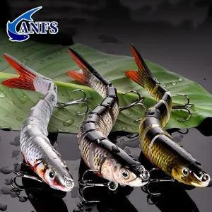 Bionic MultiJointed Swimbait Crank Bait for Trout and Bass Fishing