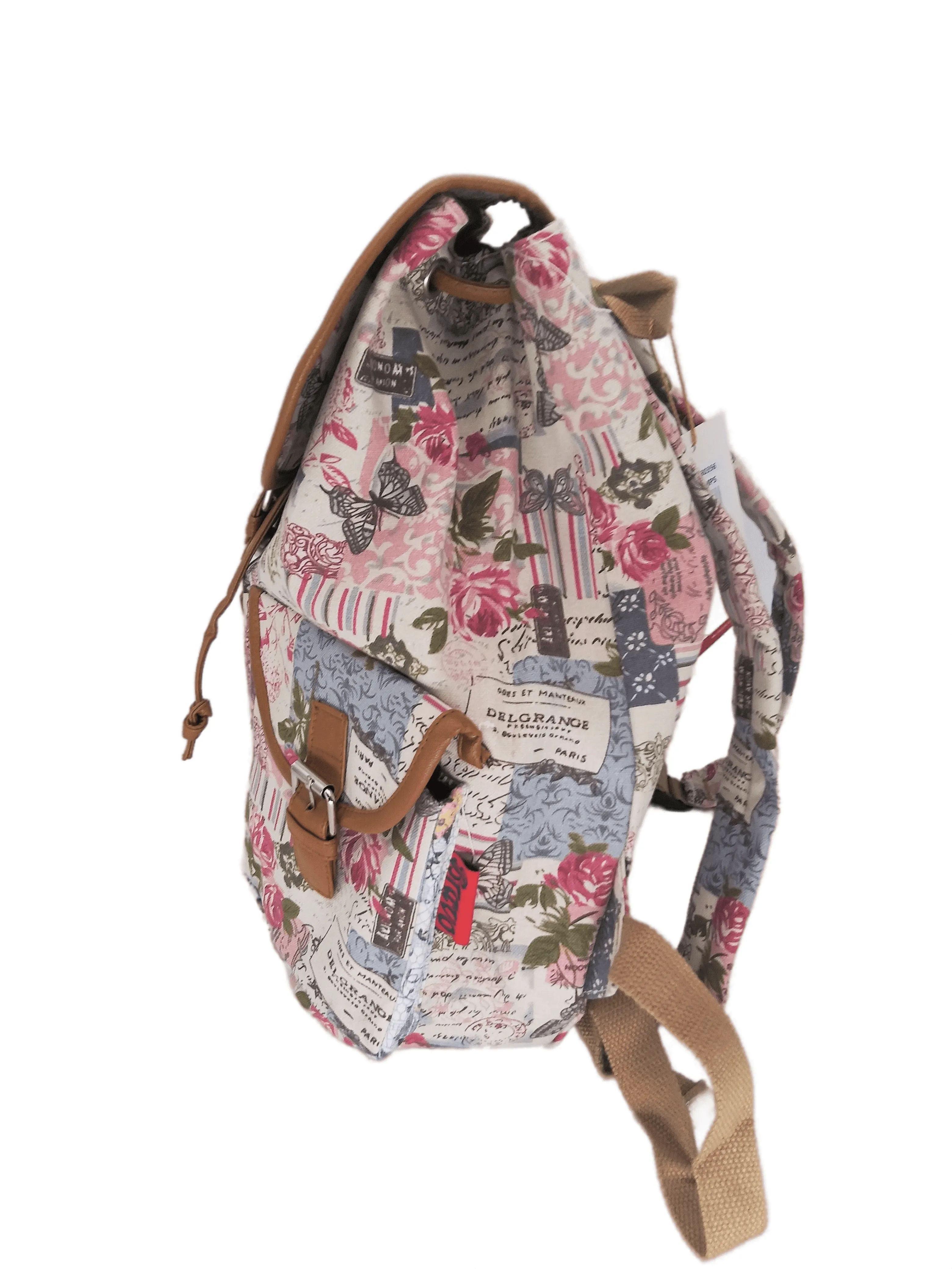 Bravo! Backpack Rucksack Drawstring (Stamps)