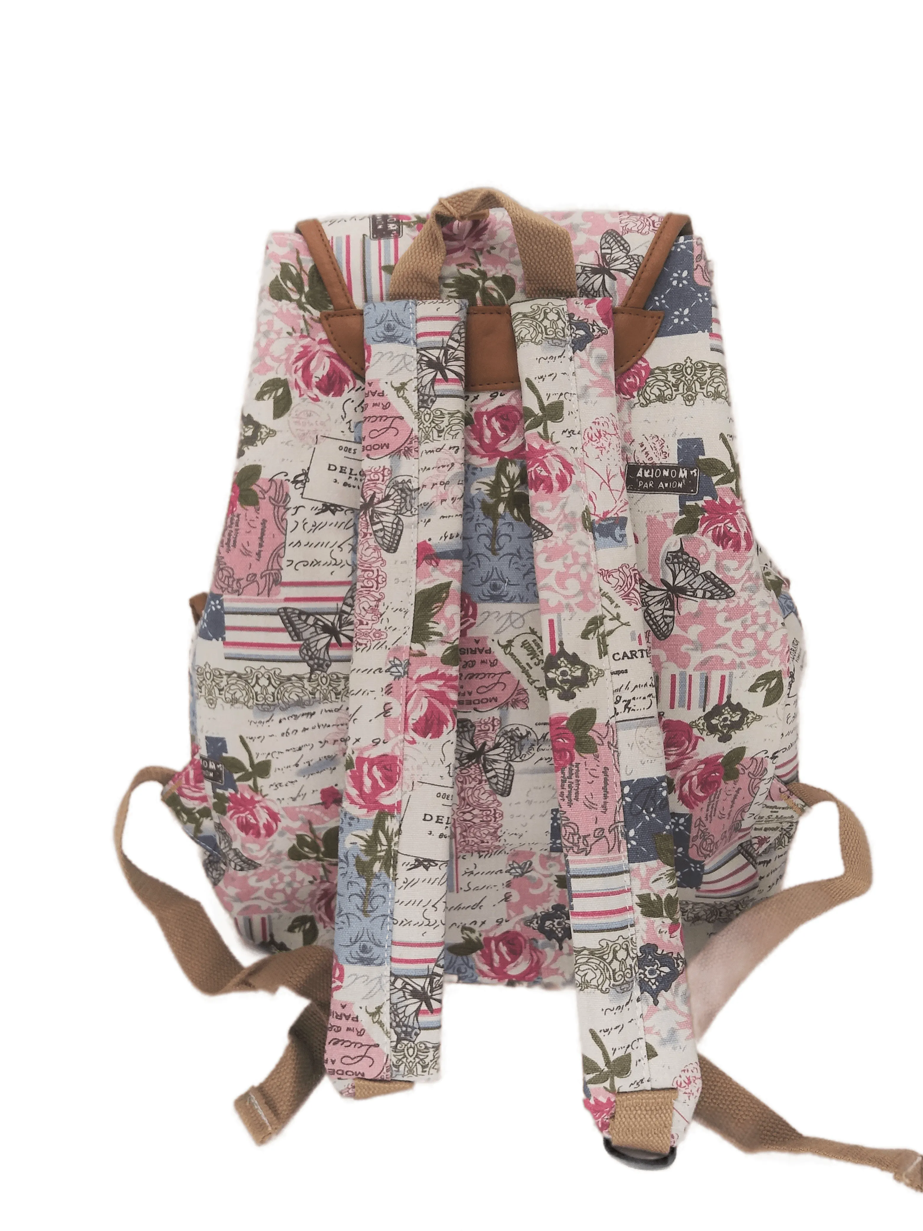 Bravo! Backpack Rucksack Drawstring (Stamps)