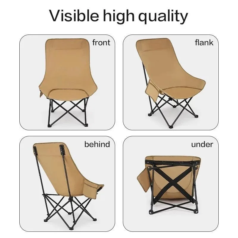 Camping Chair Folding Outdoor Portable Lightweight Fishing Beach Picnic