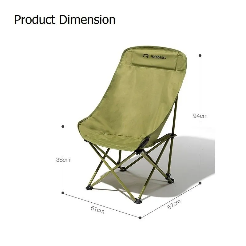 Camping Chair Folding Outdoor Portable Lightweight Fishing Beach Picnic