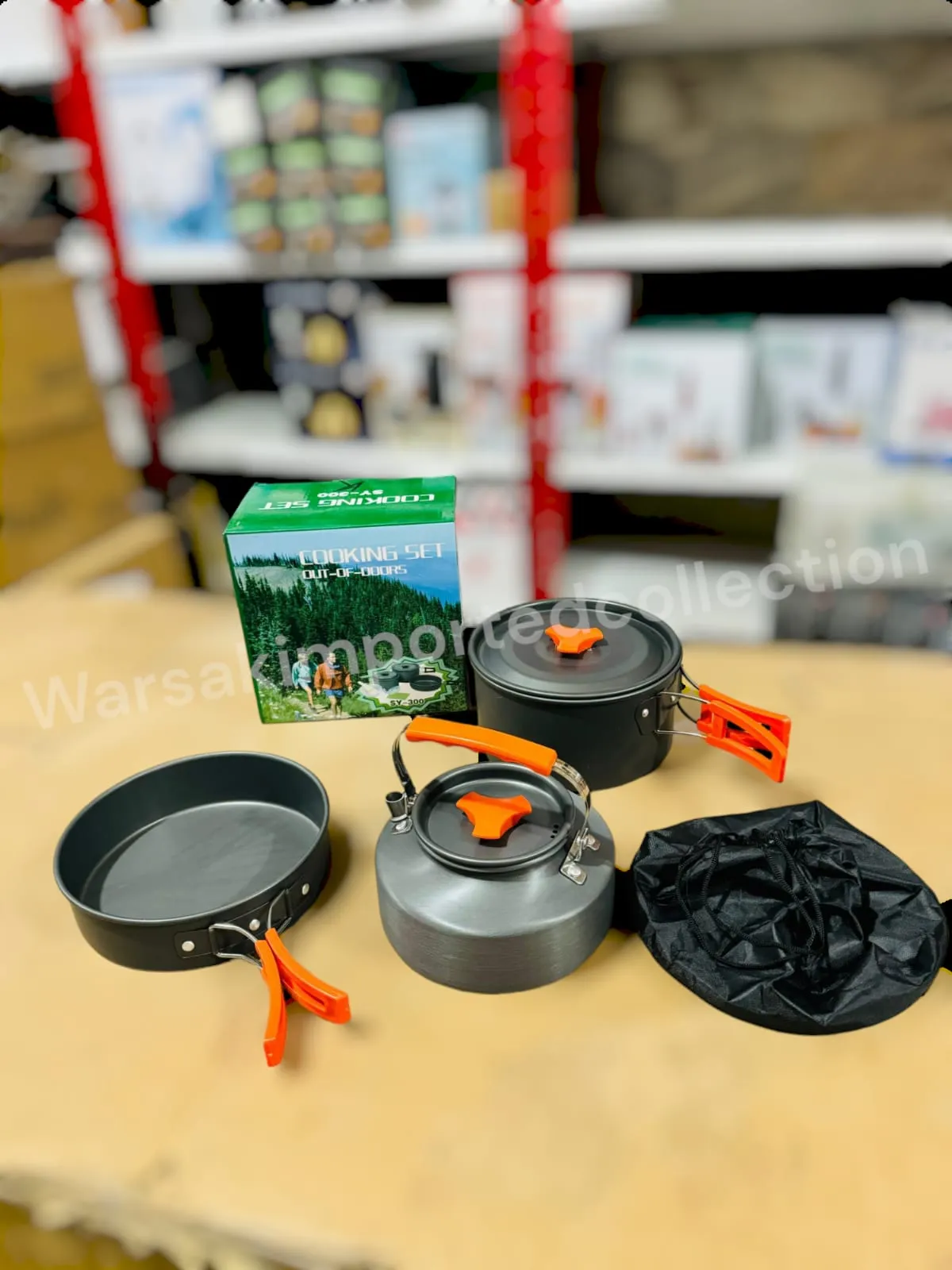 Camping Foldable Cooking Set