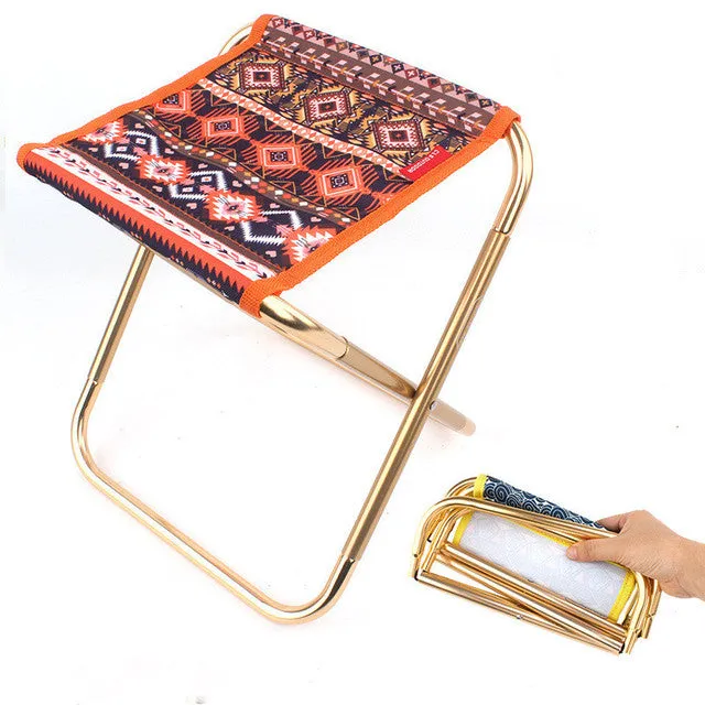 Camping Light Weight Foldable Portable Stool Chair