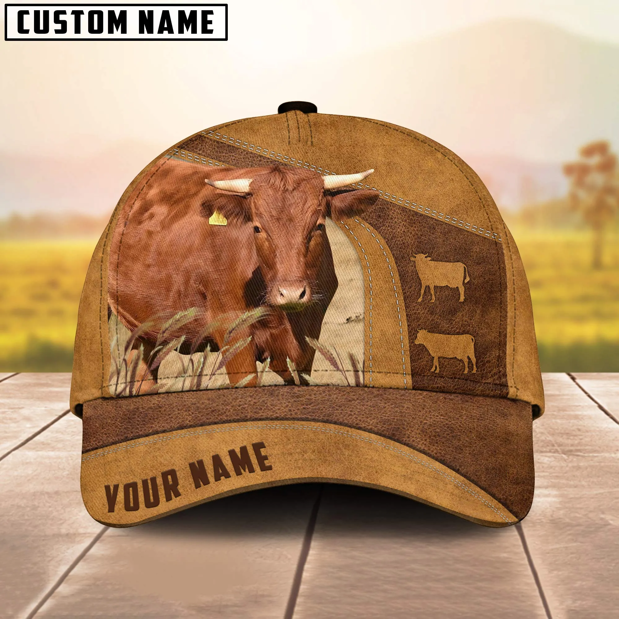 Custom Name Irish Dexter Cap, Cattle Hat, Farm Baseball Hat, Cap Hat For Farmer Farm Lover