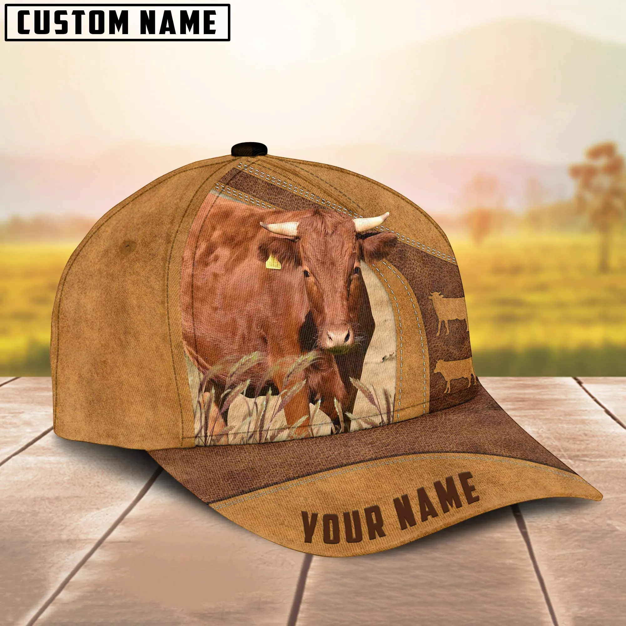 Custom Name Irish Dexter Cap, Cattle Hat, Farm Baseball Hat, Cap Hat For Farmer Farm Lover