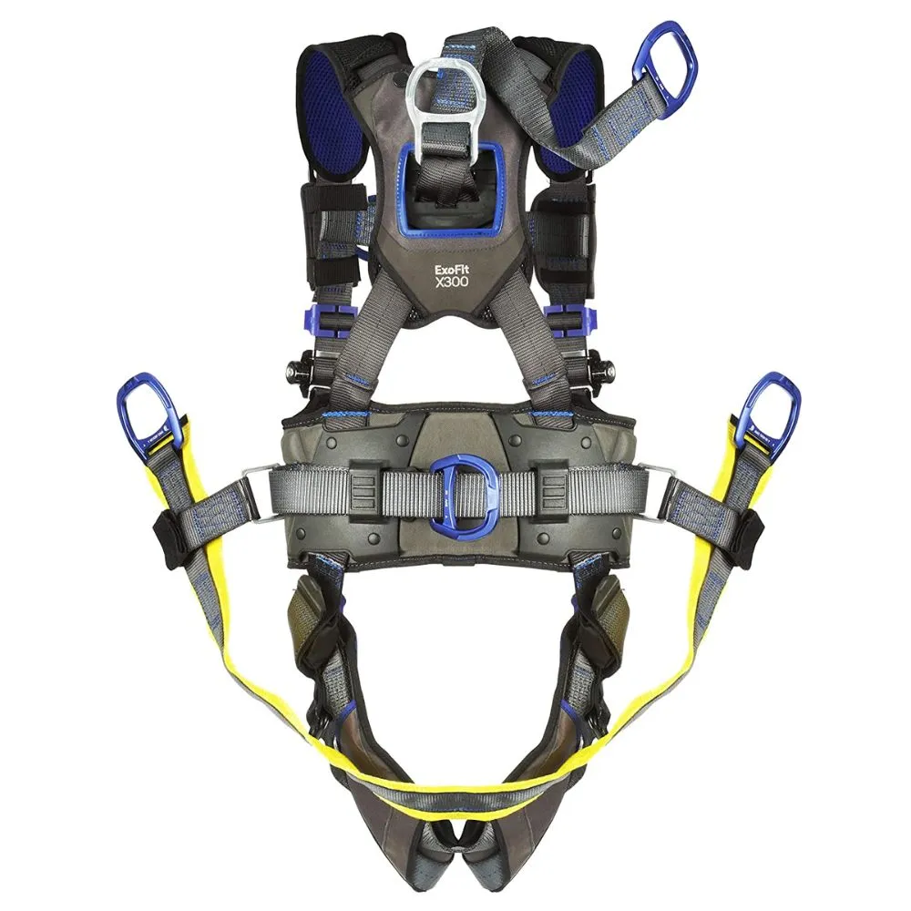 DBI Sala 1113290 ExoFit X300 Comfort Oil & Gas Climbing/Suspension Safety Harness, Small