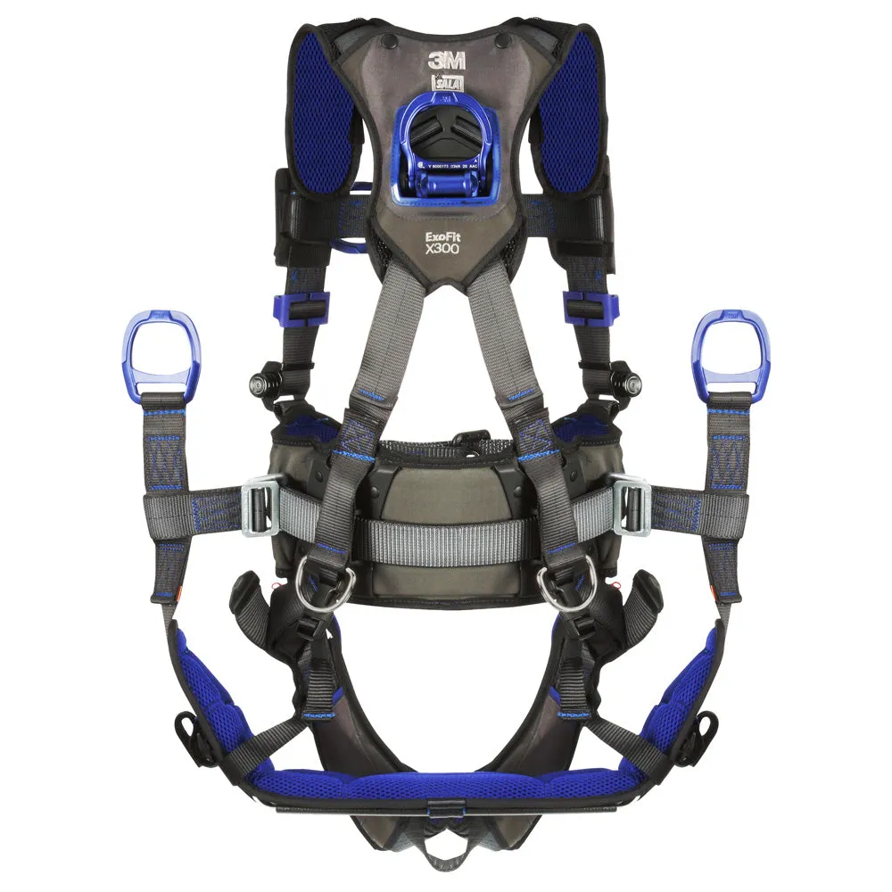 DBI Sala 1113375 X300 Comfort Tower Climbing/Positioning/Suspension Safety Harness, Small