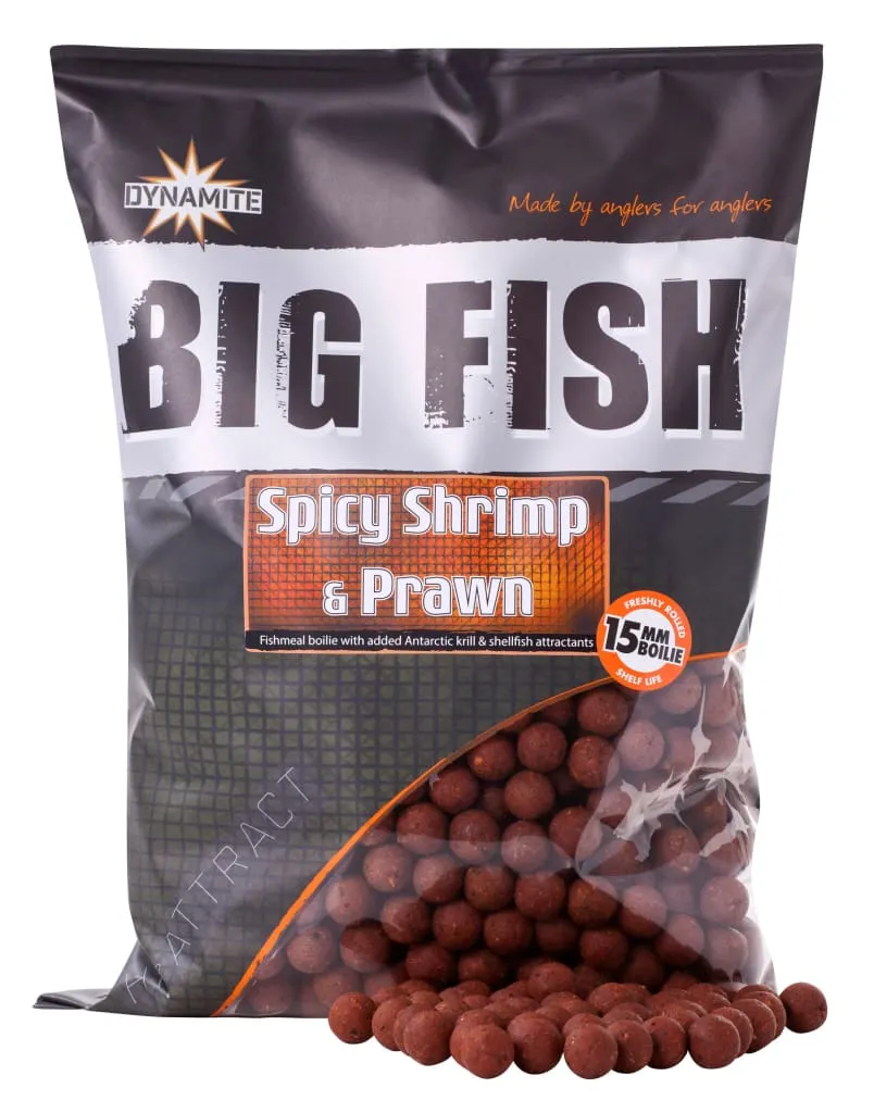 Dynamite Baits - Spicy Shrimp & Prawn Boilies