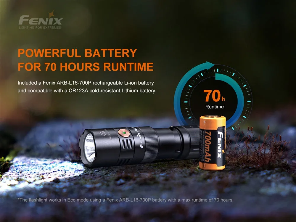 Fenix PD25R 800 Lumen Rechargeable EDC Flashlight