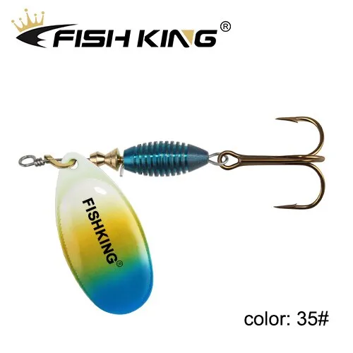 Fishing Lure 4g 4.8g 7g 10g 14g Spinner Bait High Quality Hard Baits Treble Hook Fishing Tackle For Pike