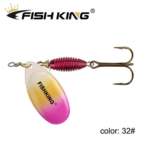 Fishing Lure 4g 4.8g 7g 10g 14g Spinner Bait High Quality Hard Baits Treble Hook Fishing Tackle For Pike