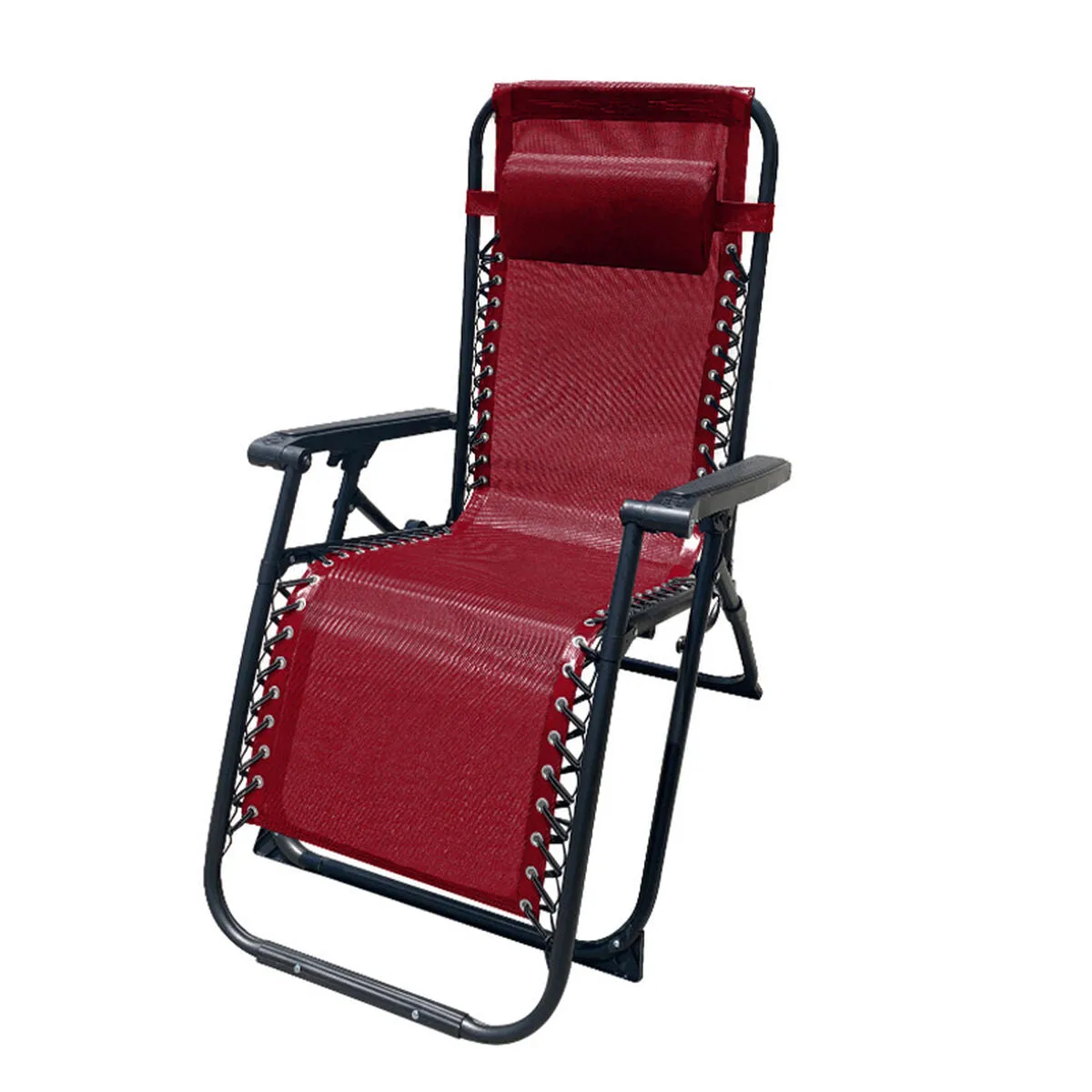 Folding Chair Marbueno Burgundy 90 x 108 x 66 cm