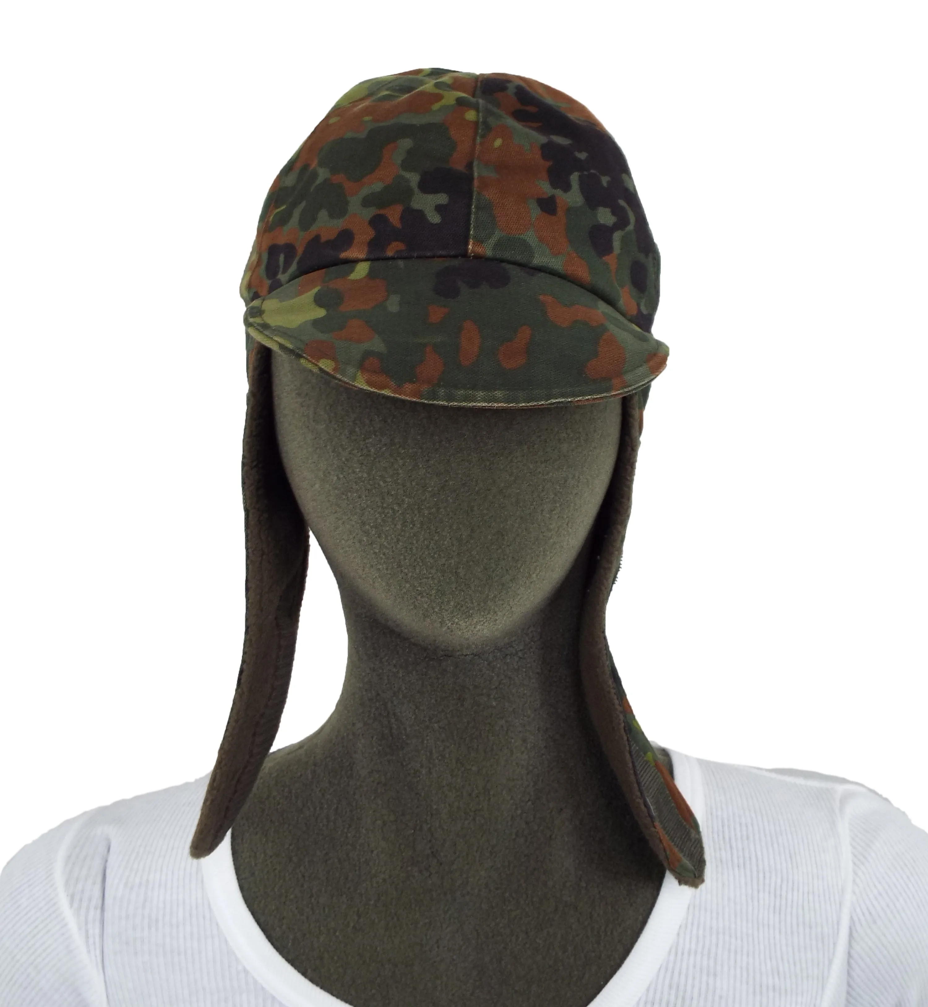 German Army - Flecktarn Camo Cold Weather Hat - Grade 1