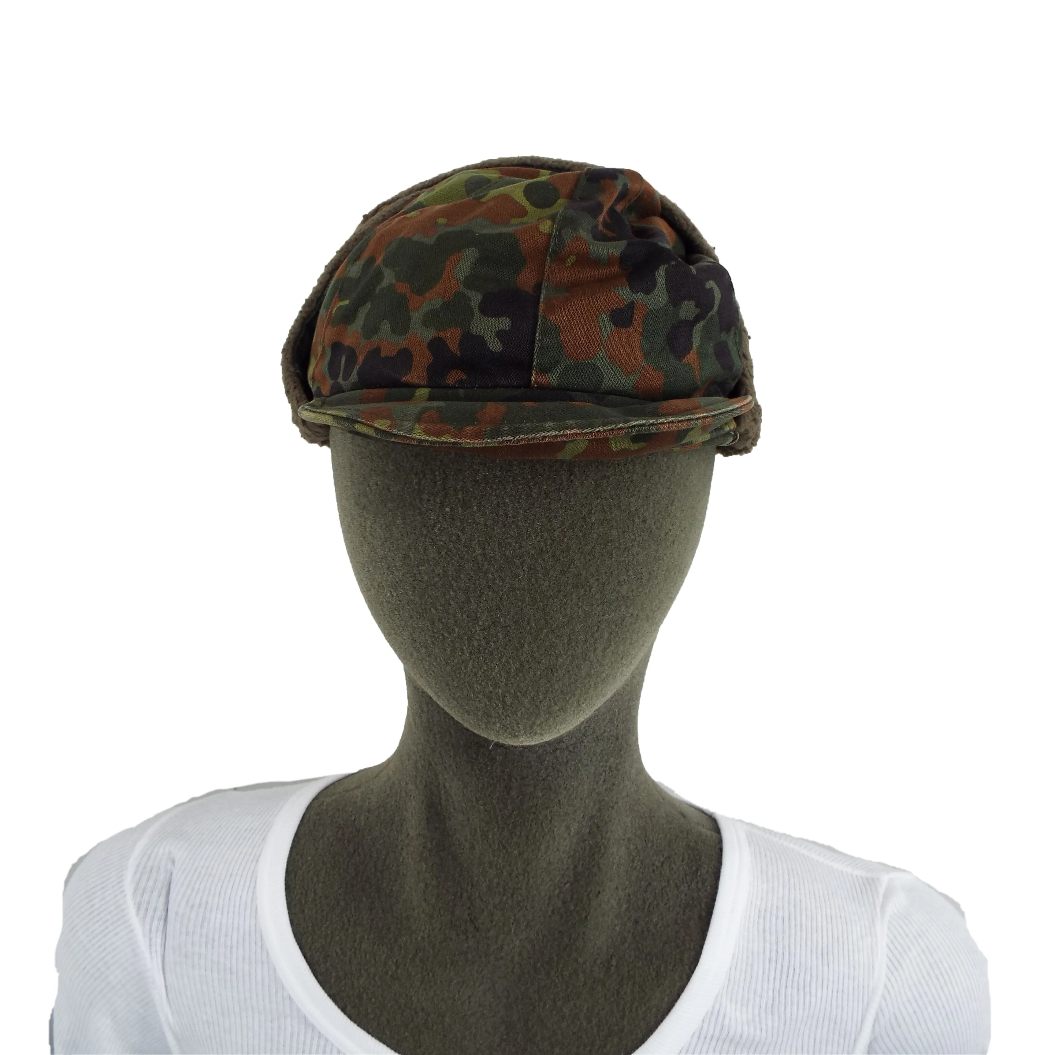 German Army - Flecktarn Camo Cold Weather Hat - Grade 1