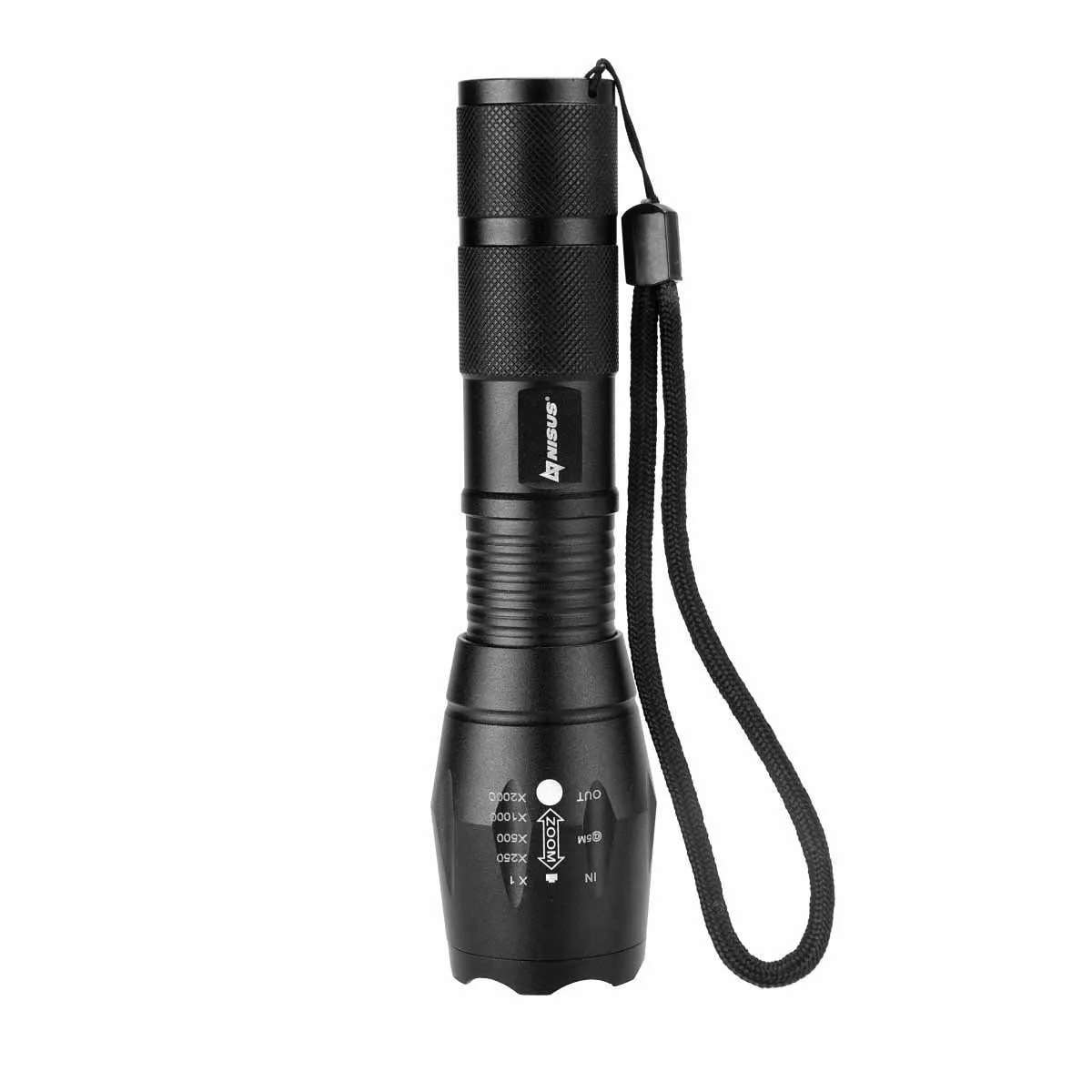 Handheld Portable Flashlight with Zoom