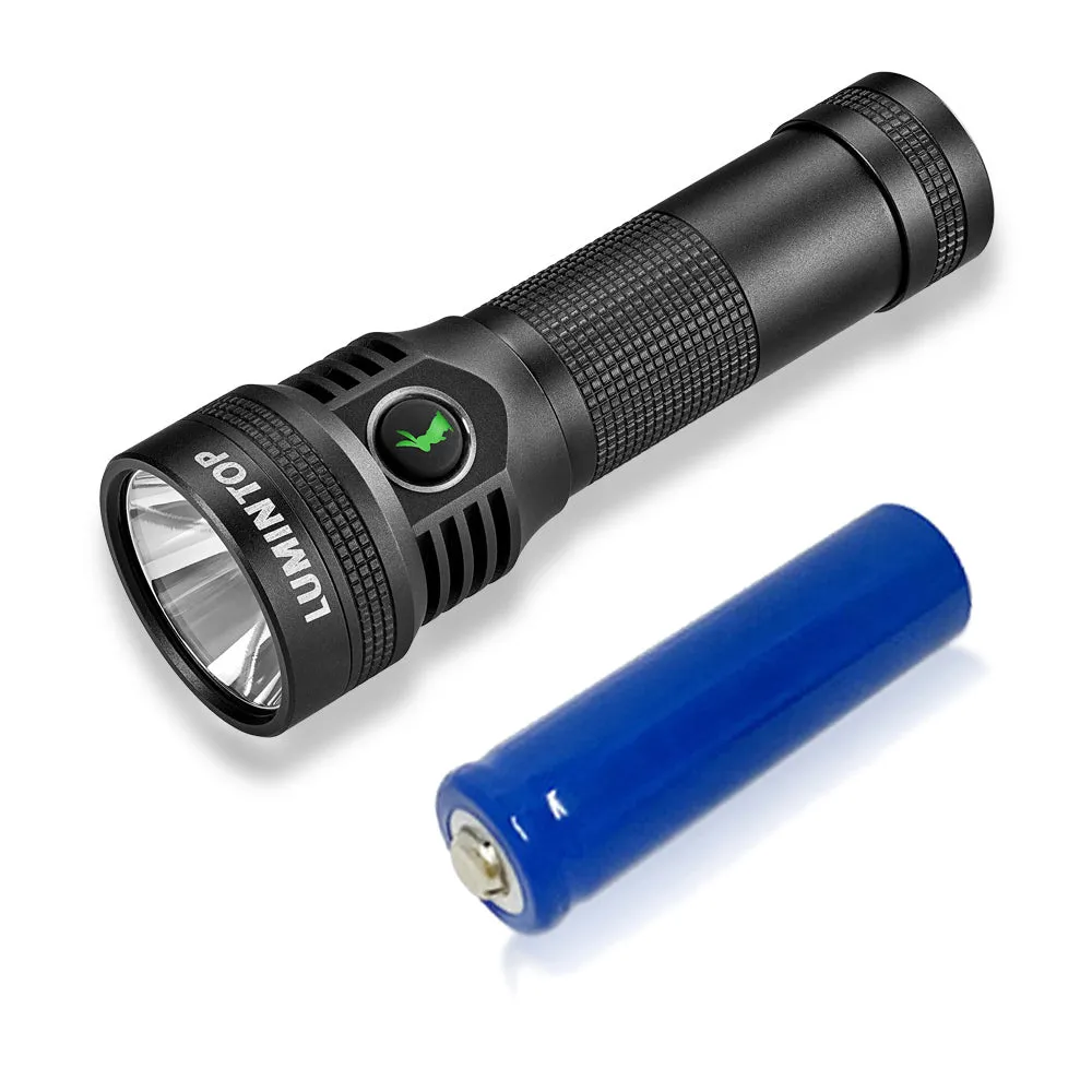 Lumintop® D2 Type-C Rechargeable Outdoor LED Flashlight Magnetic Tail Cap