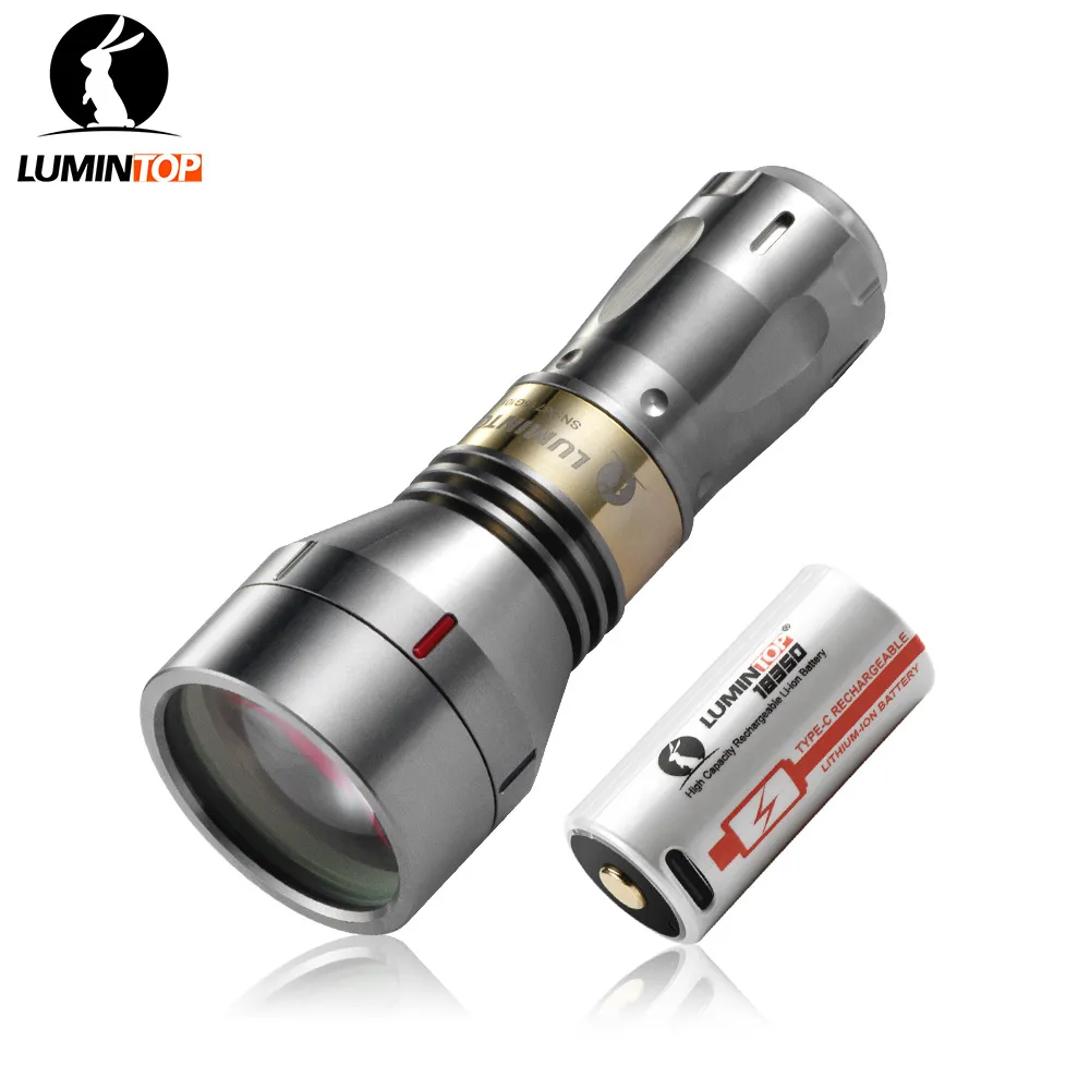 Lumintop® LEP Flashlight THOR Ⅱ V2.0 1700 Meters  Long Distance Thrower