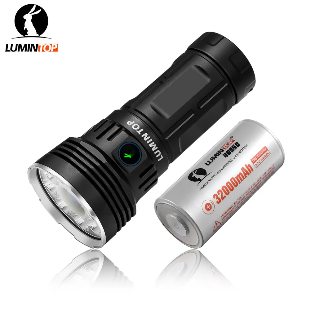 Lumintop Thanos 2.0 LED LEP Dual Light Source 46950 Flashlight