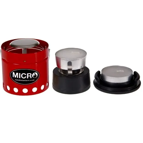 Micro Candle Lantern Red