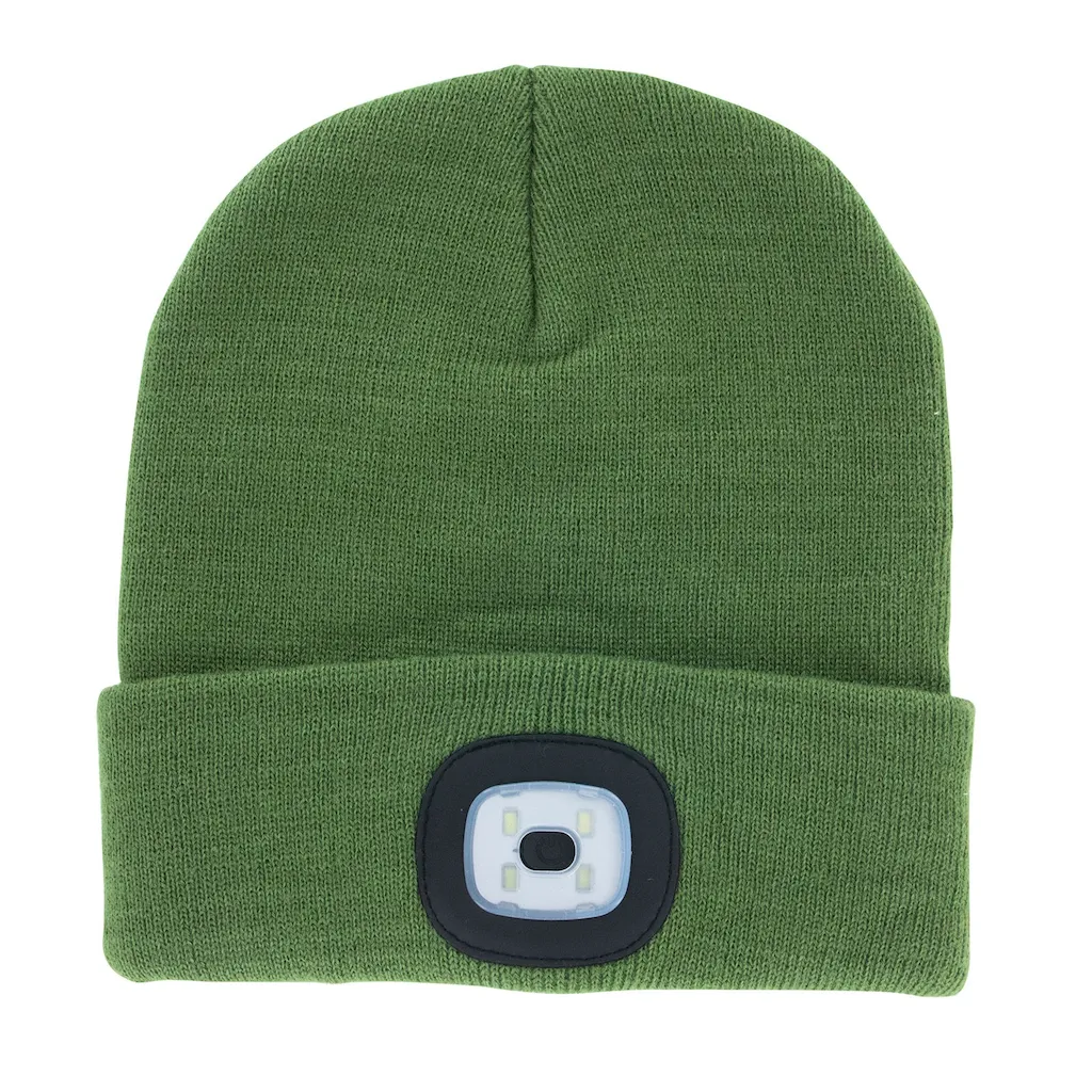 Night Scout Rechargeable LED Beanie Hat - Adult