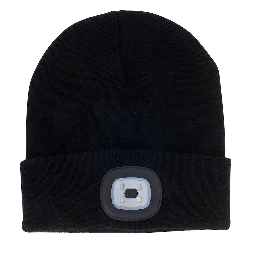 Night Scout Rechargeable LED Beanie Hat - Adult