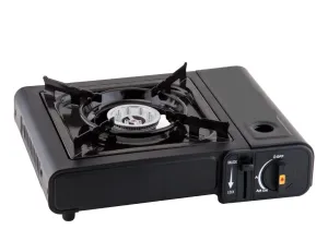 Portable Camp Stove Butane Black