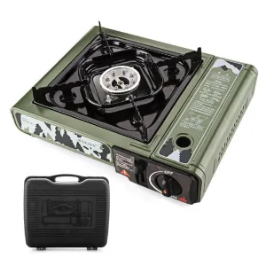 Portable Gas Stove With Map Hot Pot Waska Fuel Tank Barbecue