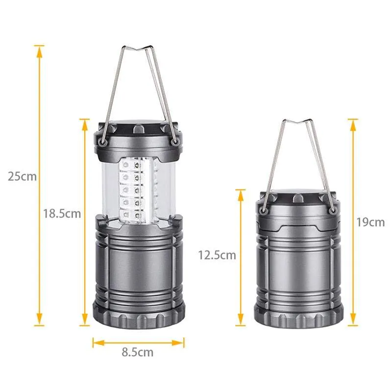 Portable LED Camping Lantern Light