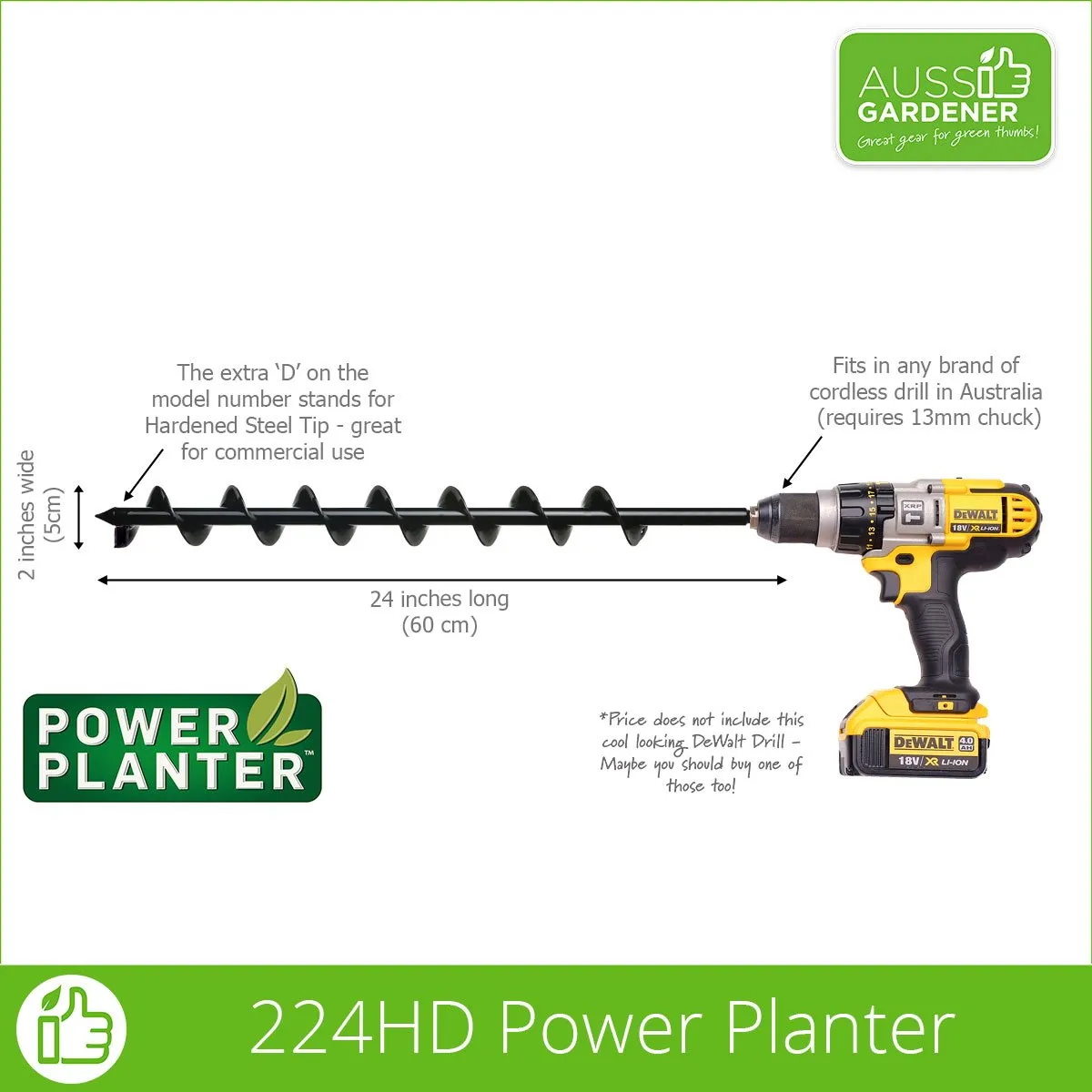 Power Planter 224HD (Genuine USA made)