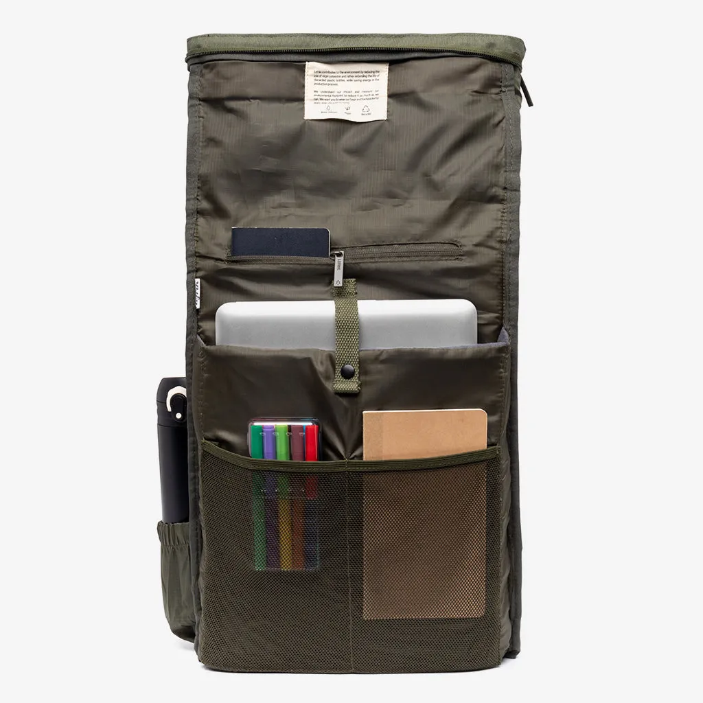 Roll Backpack Olive