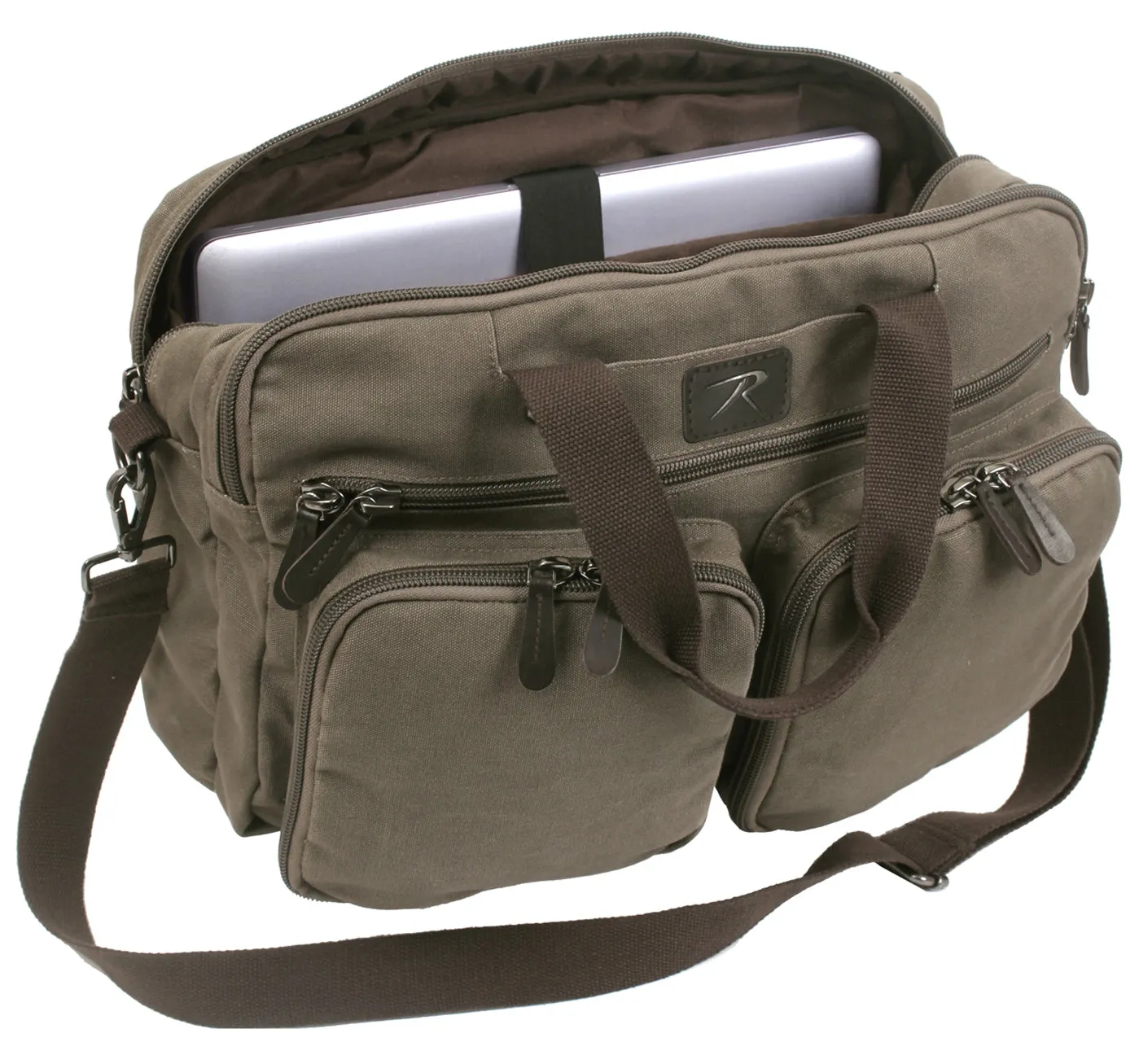 Rothco Canvas Briefcase Backpack and Travel Bag