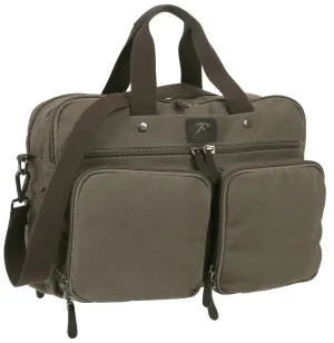 Rothco Canvas Briefcase Backpack and Travel Bag