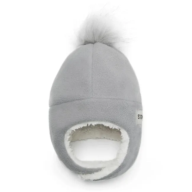 Stonz Infant Fleece Hat - Heather Grey